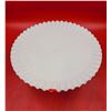 Image 2 : VTG White Milk Glass Desert Stand