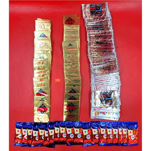 Sealed McDonald's Sports Cards (Team Canada, MVP, & Three Star)