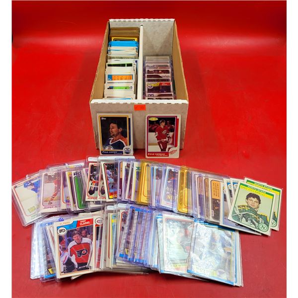 Box of Assorted Hockey Cards