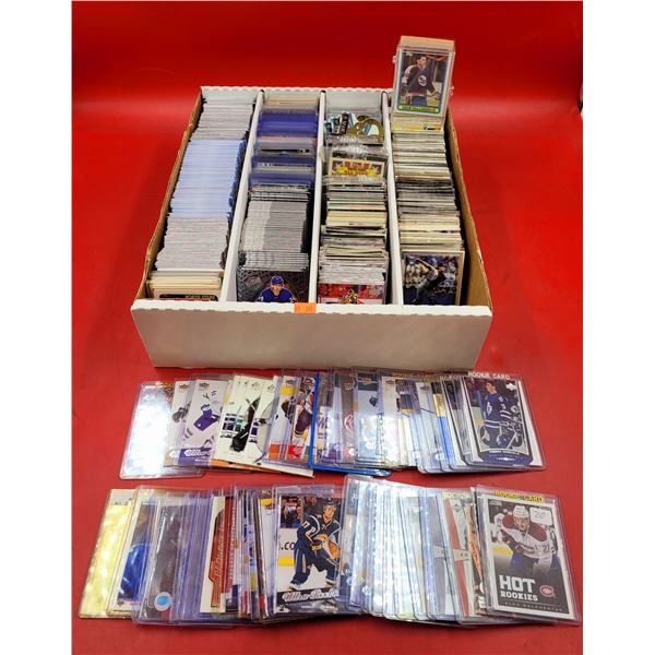 Box of Assorted Hockey Cards
