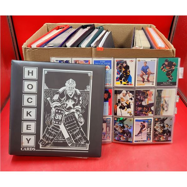 Assorted Binders of Hockey Cards