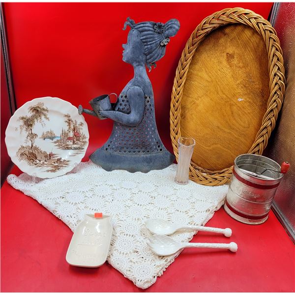Misc. VTG Lot Including Decorative Plate