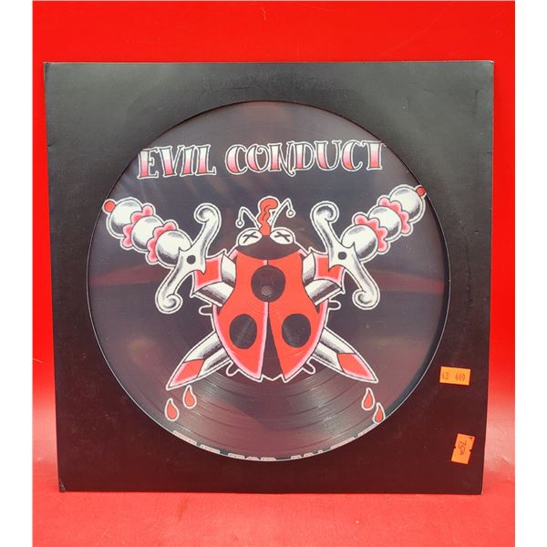 Eye for an Eye by Evil Conduct Vinyl Record