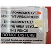 Image 2 : Environmentally Sensitive Area Do Not Disturb Aluminum Sign Lot