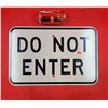 Image 1 : "Do Not Enter" Aluminum Sign