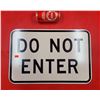 Image 1 : "Do Not Enter" Aluminum Sign