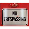 Image 1 : "No Trespassing" Aluminum Sign