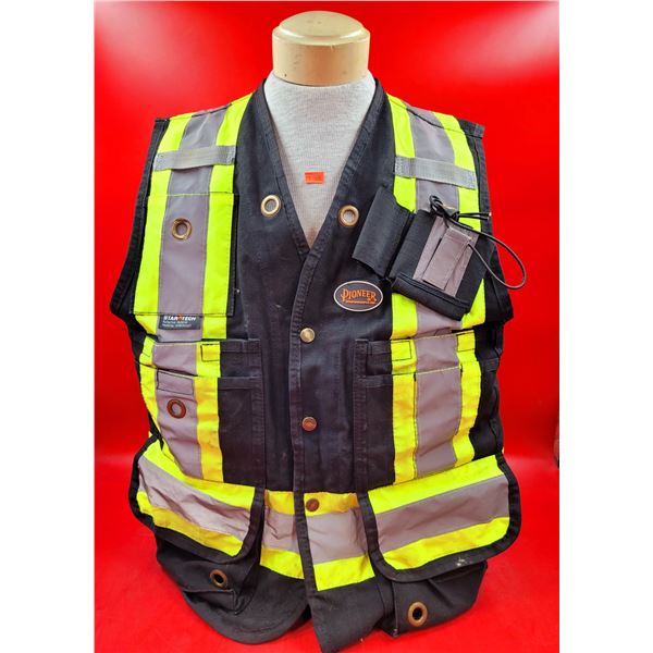 Pioneer Star Tech Hi-Vis Surveyor's Safety Vest
