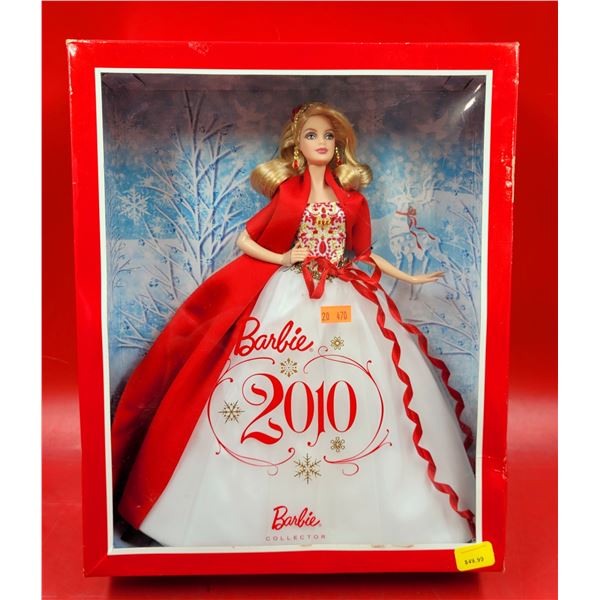 2010 Holiday Barbie Doll