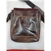Image 2 : Calvin Klein Brown Leather Satchel