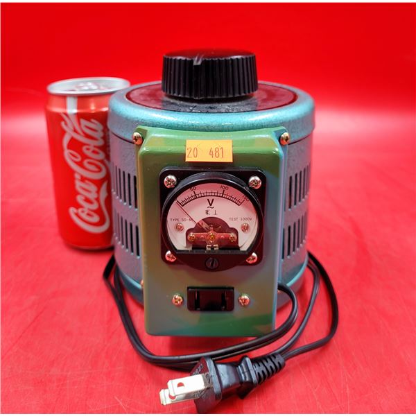 Dai Yi Shing Variable Transformer/Variac