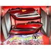 Image 1 : Car Part Lot w/ Honda Taillights, Emblem, Assorted Hardware, & More