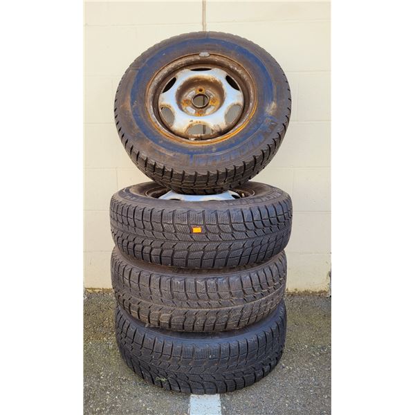 Set of 4 Michelin X-Ice Tires