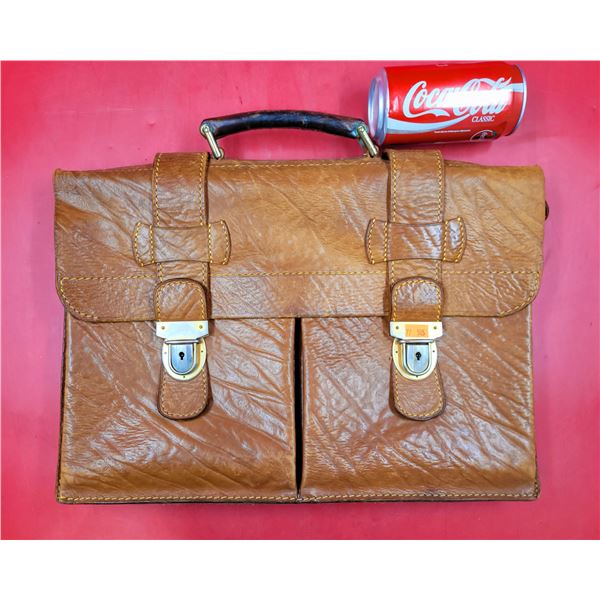 VTG Homa Leather Briefcase