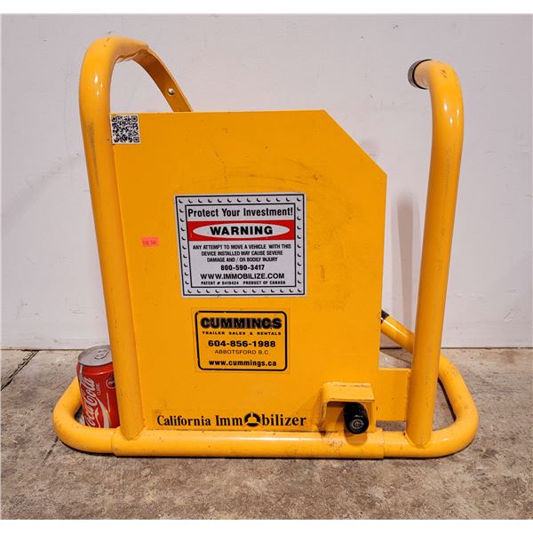 Cummings Immobilizer Car Wheel Boot