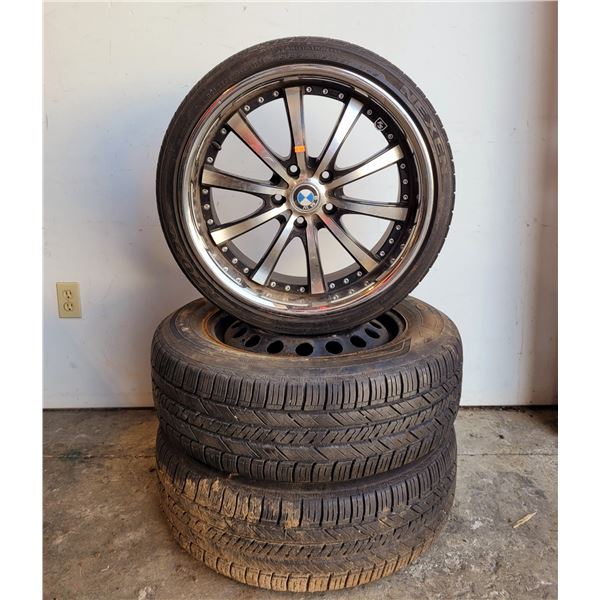 Nexen Tire w/ BMW Rim & 2 Goodyear Tires (M+S)