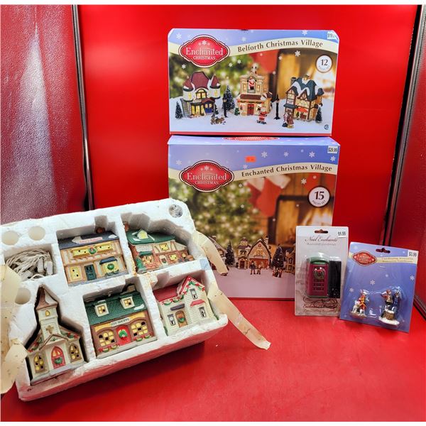 Enchanted Christmas Village Figurines