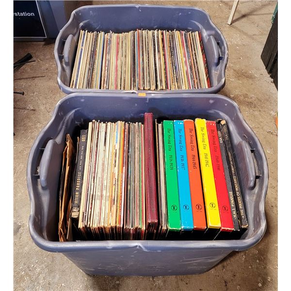 Large Lot of Assorted Vinyl Records