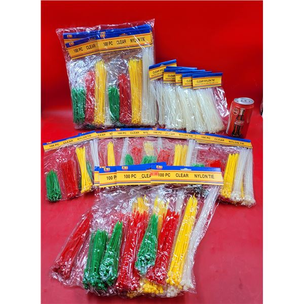 Assorted Zip Tie Lot