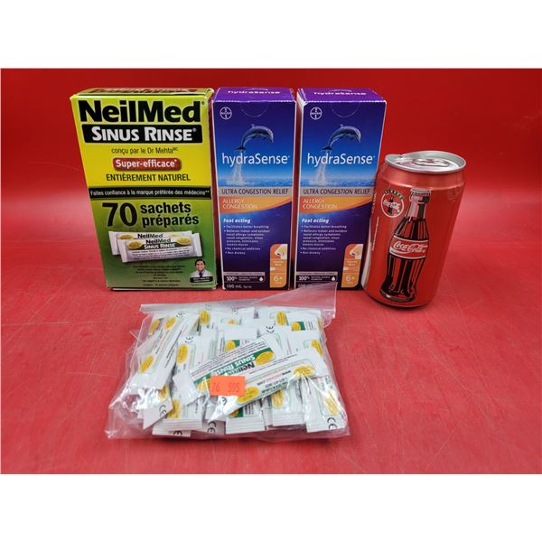 Nasal Care Lot w/ Nasal Spray & Sinus Rinse
