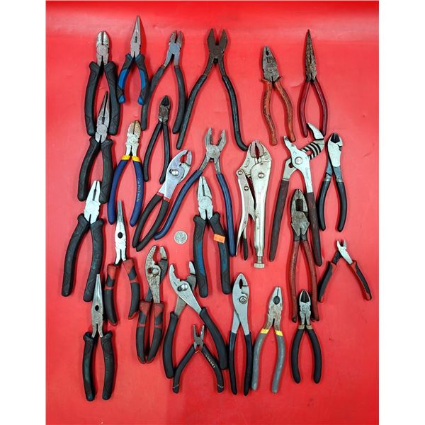 Assorted Pliers Lot