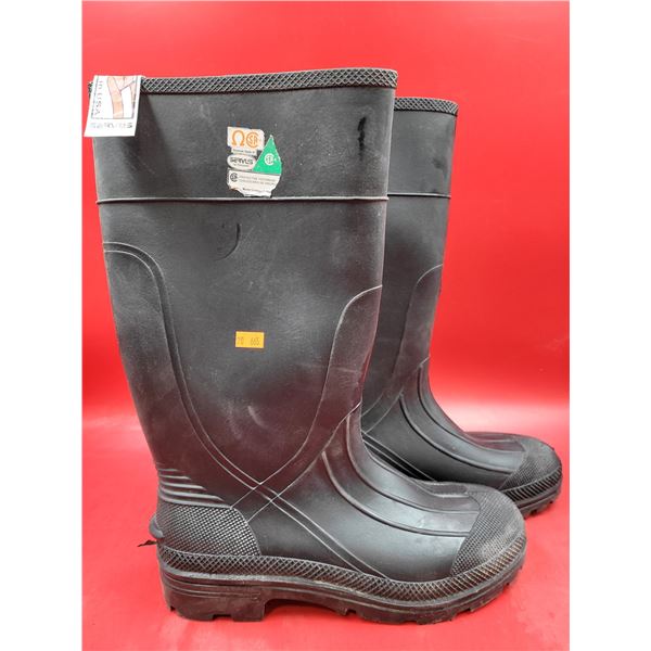 Waterproof Steel-Toe Protective Rubber Boots Made in USA