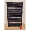 Image 1 : Black Tool Cabinet w/ Contents