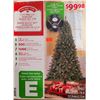 Image 1 : 7 Ft. Pre-Lit Duncan Quick Set Fir Christmas Tree