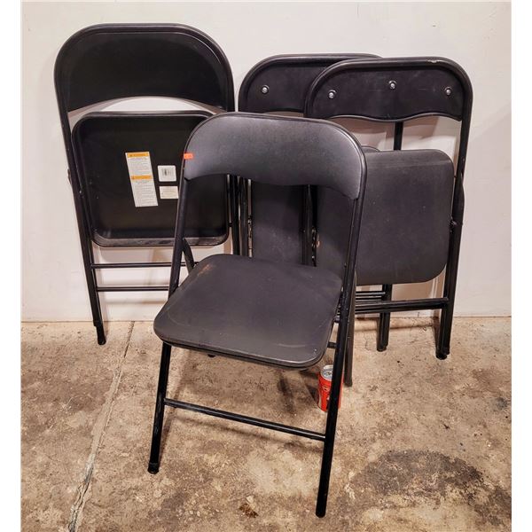 Black Foldable Chair Lot