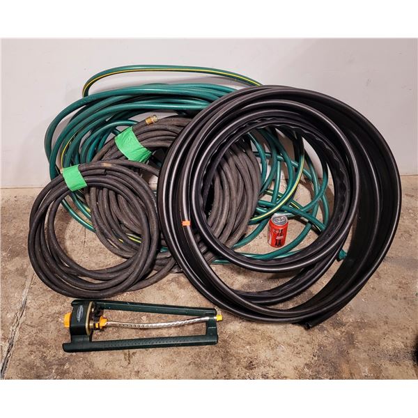 Assorted Hoses & Sprinkler