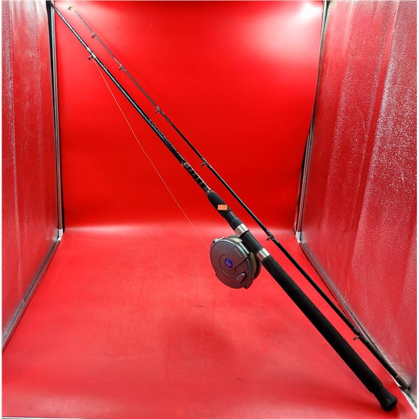 Rhino Indestructible Glow-Tip Fishing Rod w/ Quantum Reel