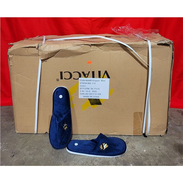 Box of Men's Slippers