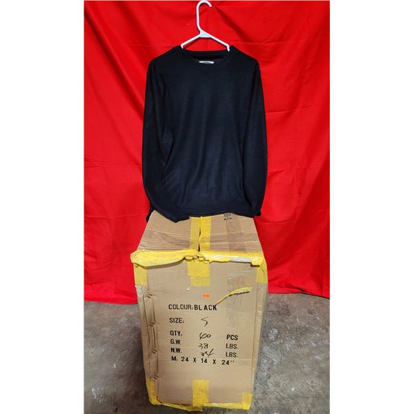 Box of Black Long Sleeve Shirts