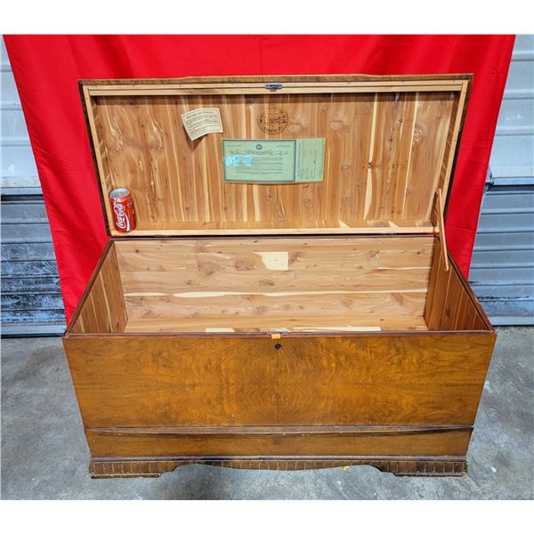 The Honderich Furniture Company Cedar Chest Made in Canada