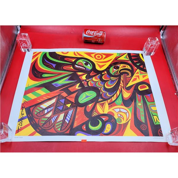 Native "Golden Eagle" Print by T. Duquette