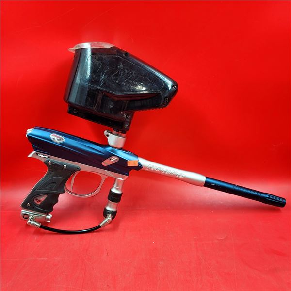 Proto Matrix Rail PMR Paintball Gun w/ Vlocity Hopper