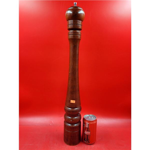 Large Wooden Mr. Dudley Pepper Mill