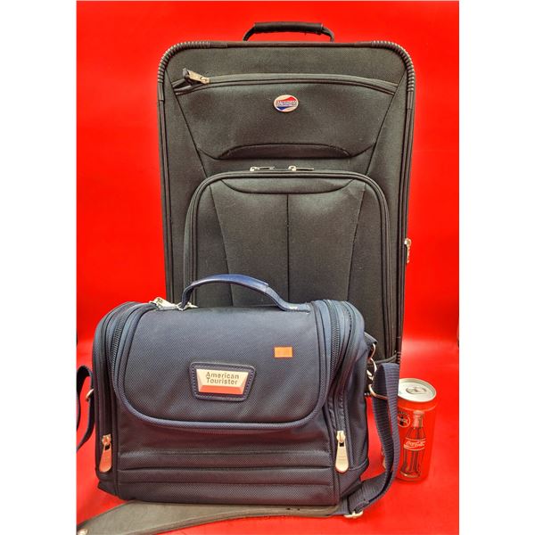 American Tourister Suitcase & Toiletry Bag