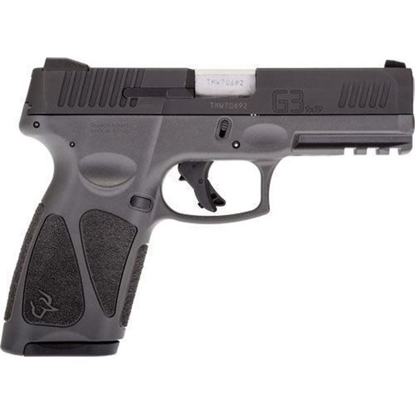 TAURUS G3 9MM 15-SHOT 3-DOT ADJ. GREY/BLACK POLYMER