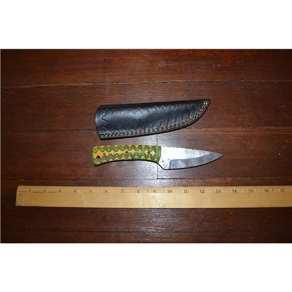 Hand Made Damascus Steel Knife