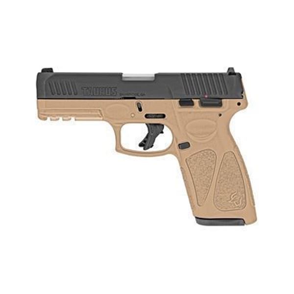 TAURUS G3 9MM 4" 17RD TAN/BLK TS