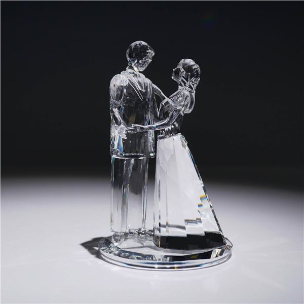 Swarovski Crystal Figurine, Love Couple