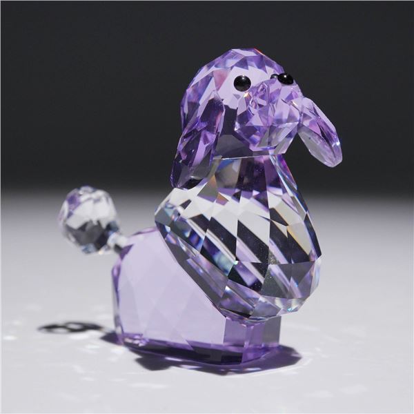 Swarovski Crystal Figurine, Violetta the Poodle