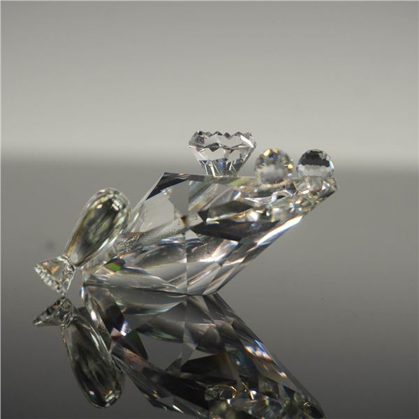 Swarovski Crystal Frog Prince V1 (clear eyes) Figurine