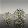 Image 3 : 2pc Swarovski Crystal Figurines, Hedgehog Large and Small