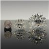 Image 4 : 2pc Swarovski Crystal Figurines, Hedgehog Large and Small
