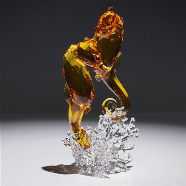 Swarovski Crystal Figurine, Paradise Fish Seahorse Couple