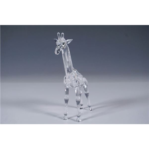 Swarovski Silver Crystal Baby Giraffe Figurine