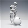 Image 1 : Signed Modernist Glass Figurine of a Glass Blower