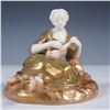 Image 1 : Royal Worcester Porcelain Figurine, Lady with Mandolin